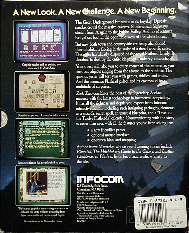 Zork Zero: The Revenge of Megaboz Zork Zero: The Revenge of Megaboz
