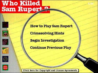 Virtual Murder 1: Who Killed Sam Rupert