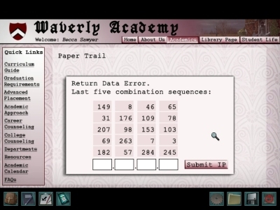 Nancy Drew: Warnings at Waverly Academy