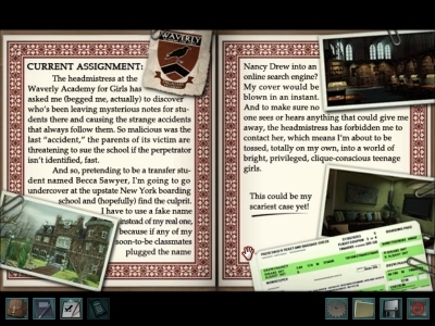 Nancy Drew: Warnings at Waverly Academy