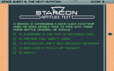 Space Quest V: The Next Mutation