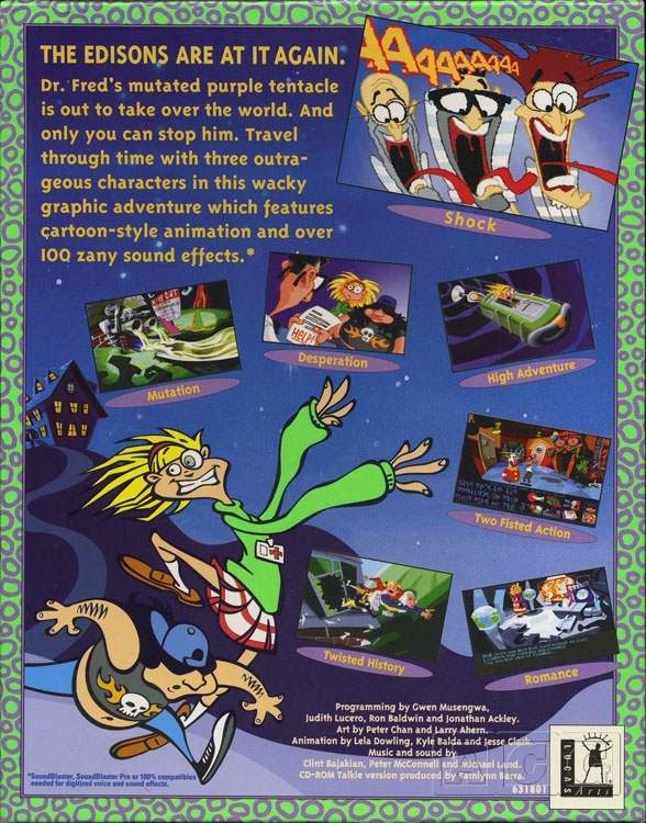 Maniac Mansion: Day of the Tentacle Maniac Mansion: Day of the Tentacle