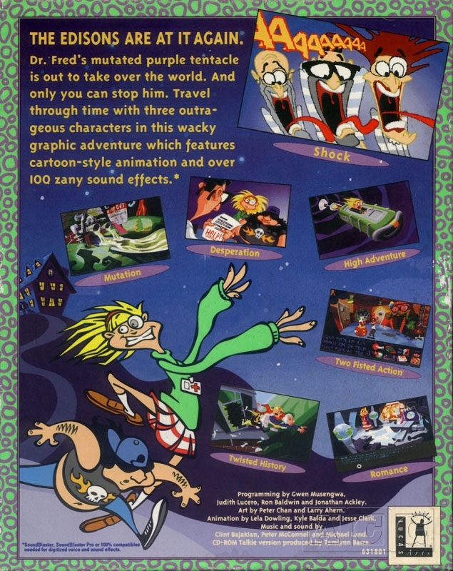 Maniac Mansion: Day of the Tentacle Maniac Mansion: Day of the Tentacle