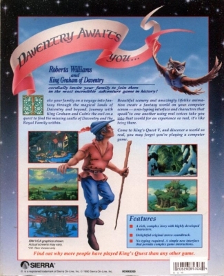 King's Quest V: Absence Makes The Heart Go Yonder!