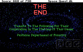 Space Quest III: Pirates of Pestulon